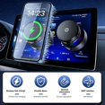 thumbnail image 2 of Cooling Car Magnetic Vacuum Phone Holder in Car 15W Wireless Fast Charger Bracket Universal GPS Stand, 2 of 8