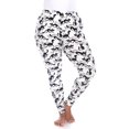 thumbnail image 1 of White Mark Legging Imprimé Chat Super Doux pour Femmes, 1 of 5