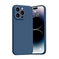 thumbnail image 1 of PANDACO Soft Shell Matte Navy Case for iPhone 15 Pro Max, 1 of 5