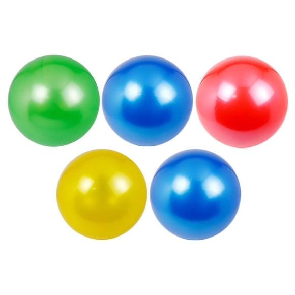 MasteelfCA 5pcs PVC Shimmer Ball Sports Play Ball Kickball Flapping Ball Children Toy for Indoor Outdoor Playground (Random Color)