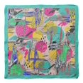 thumbnail image 4 of Bimba Womens Rectangular Printed Cotton Voile Scarf Neck Head Wrap-40 x 40 Inches, 4 of 7