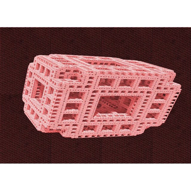 Ahgly Company Tapis d'Intérieur Lavables en Machine, Rectangle Rouge de Transition, 6' x 9'