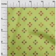 thumbnail image 1 of oneOone Silk Tabby Fabric Geometric Line Ikat Printed Fabric 1 Yard 42 Inch Wide, 1 of 4