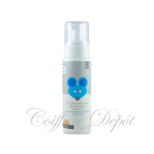 TERAPO JUNIOR Mousse Nettoyante pour Cheveux et Corps EMIE 210 ml