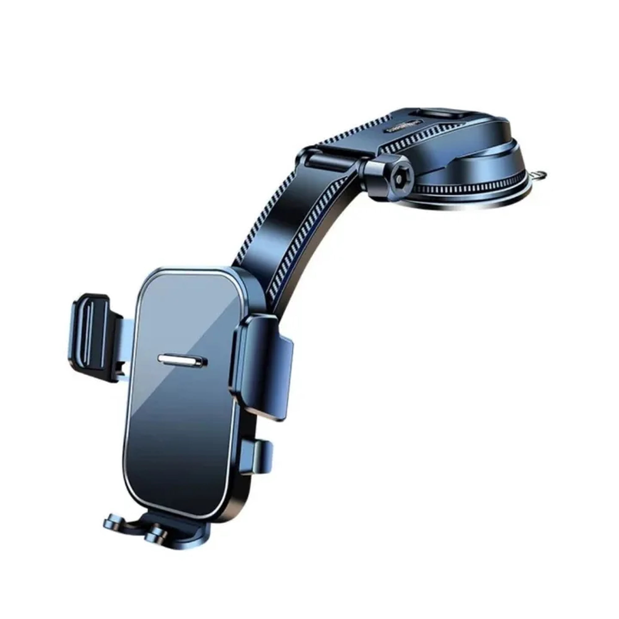 Toytexx Car Phone Holder Mount, 360° Rotating Dashboard Windshield Cell Phone Holder with Suction Cup Base, Adjustable Waterfall Arm, Hands-Free GPS Navigation Stand