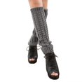 thumbnail image 2 of Woolen Leg Warmers for Autumn and Winter Boots for Calf Protection, 2 of 4