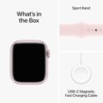 thumbnail image 3 of Restored Apple Watch Series 9 (GPS + Cellular 45mm)Smartwatch with Aluminum Case with Sport Band Open Box, 3 of 6