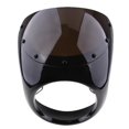 thumbnail image 1 of jinwen 1ps 7" Windshield Wind Screen Front Headlight Fairing for Motorcycle Parts Racer Black, 1 of 2