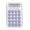 Violet, variante sur Ohufall Calculatrice Mini Mignonne Haute Couleur Portable Petites Calculatrices de Base pour Étudiants École et Bureau