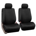 thumbnail image 2 of FH Group Premium PU Leather Car Seat Covers- Full Set for Cars, Trucks, SUVs, Vans, 2 of 6