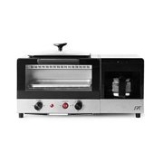 SPT  3-in-1 Breakfast Maker - Stainless Steel, Black