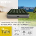 thumbnail image 2 of Intex Dura-Beam Série Standard Lit Pneumatique Downy avec Pompe à Pied Intégrée, Format Jumeau, 2 of 8