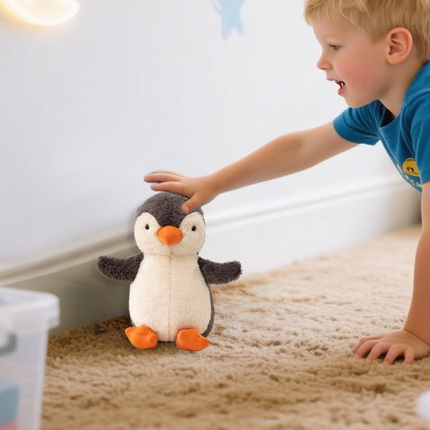 DAJASD Peluche pingouin, 25 cm, pingouin, peluche pingouin, avec chapeau, pingouin, pour câliner, jouer, cadeau pour garçons, filles, enfants DAJASD Peluche pingouin, 25 cm, pingouin, peluche pingouin, avec chapeau, pingouin, pour câliner, jouer, cadeau pour garçons, filles, enfants