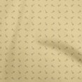 thumbnail image 1 of oneOone Tissu Popeline de Coton Jaune Rétro Tissu Imprimé au Mètre 42 Pouces de Large, 1 of 5