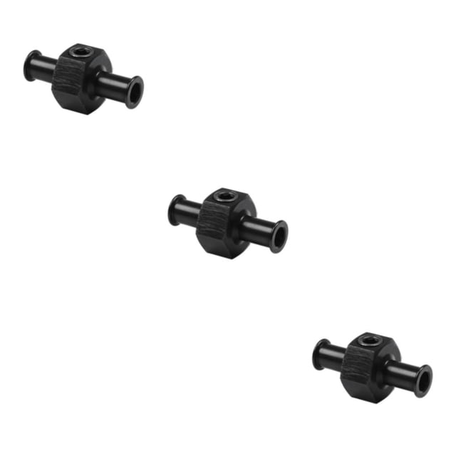 maskred Nitrous Pressure Gauge Adapter High Durability For Easy And Effective Simple black 3Set