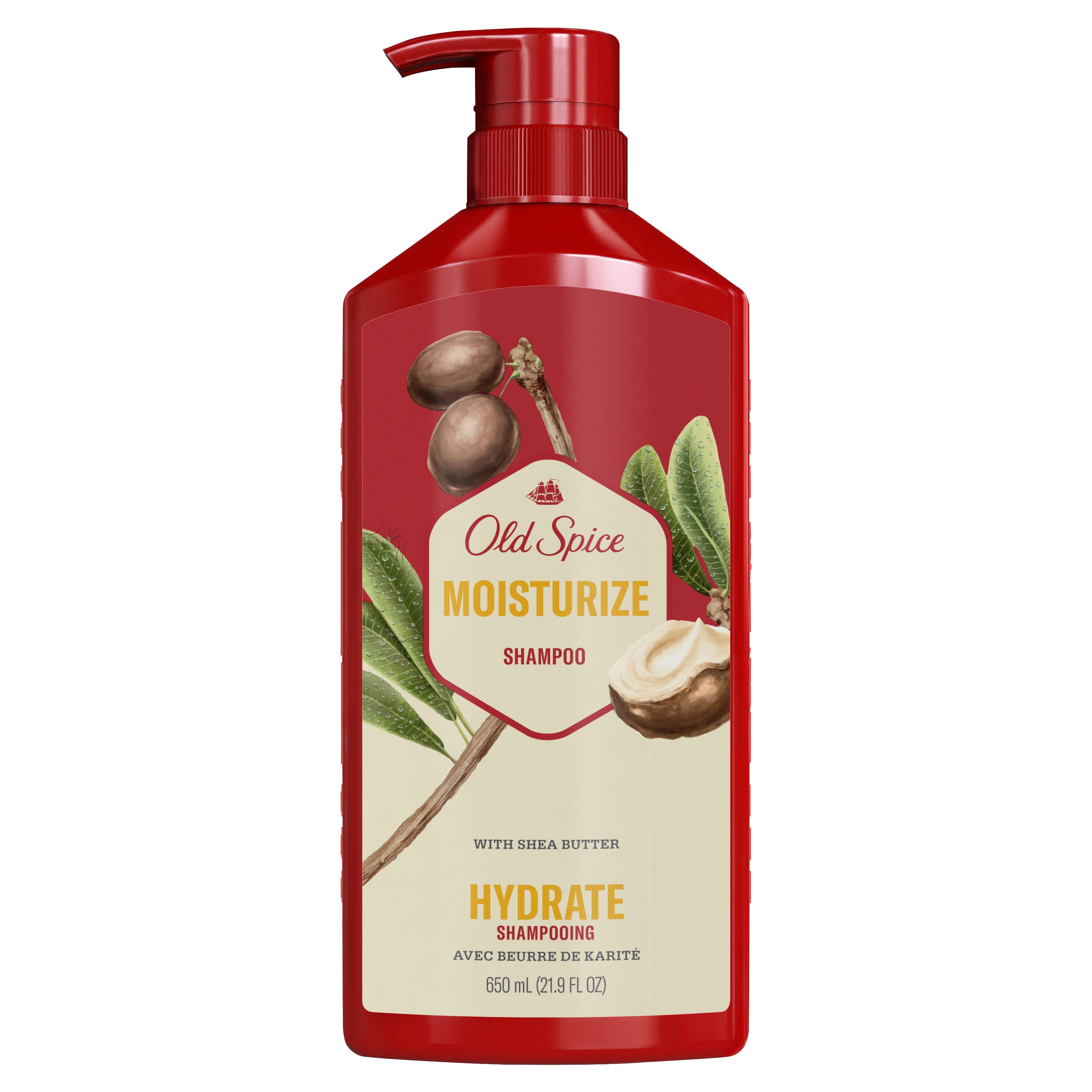 Old Spice Moisturize with Shea Butter, Shampoo for Men