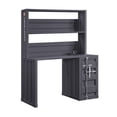 thumbnail image 1 of ACME Cargo Desk & Hutch in Gunmetal, 1 of 5