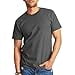 thumbnail image 3 of Hanes T-Shirt Classique à Col Rond en Coton pour Hommes Beefy-T, 3TG, Gris Fumée, 3 of 4