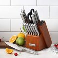 thumbnail image 4 of McCook MC29 Knife Sets,15 Pieces German Stainless Steel Kitchen Knife Block Sets with Built-in Sharpener, 4 of 7