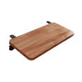 thumbnail image 4 of Tnarru Desk Extension Shelf Board Wrist Support Easy to Install Desk Extension Tray for Home Office Table Mount Adults Keyboard Tray Walnut Color, 4 of 8