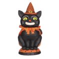 thumbnail image 1 of Halloween sur le thème noir CAT Table PC pour Halloween Décorations d’intérieur, 1 of 3