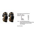 thumbnail image 4 of 2x Motorcycle Knee Pads K01-3 EVA motorcycle for Motocross Knee Impact Racing Reflective Brown, 4 of 9