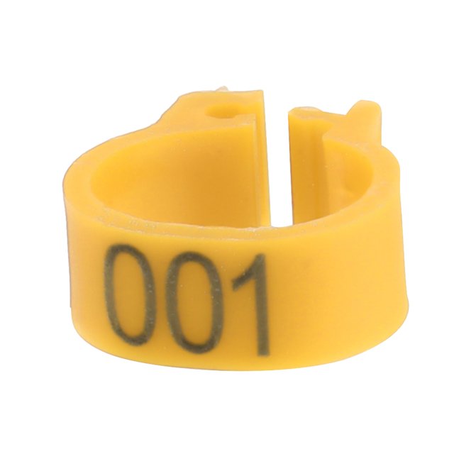 Durable 100PCS 6 Couleurs Différentes Réutilisables Jambières, Anneaux, pour la Lettre