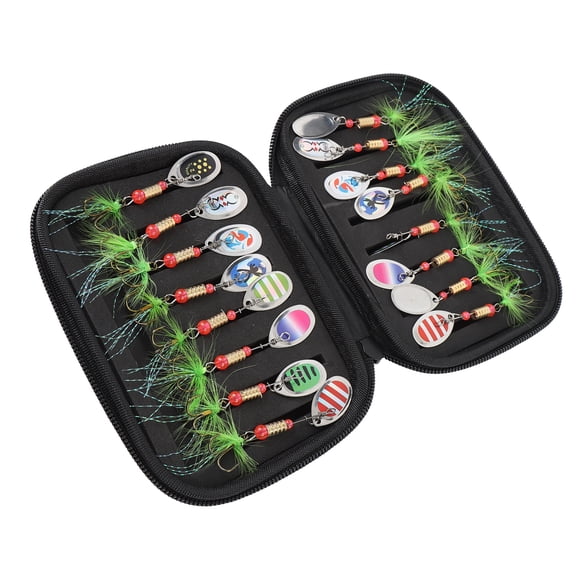 Fishing Lures, Portable Metal Fishing Lures Treble Hook Multifunctional Appealing for Trout