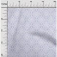 thumbnail image 2 of oneOone Velvet Light Purple Fabric Asian Block Print Traditional Craft Projects Decor Fabric Printed By The Yard 58 Inch Wide, 2 of 4