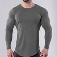 thumbnail image 3 of CEHVOM T-shirt D\'entraînement Physique à Col Rond pour Hommes, 3 of 3