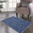thumbnail image 1 of YUSAZENS 2 x 3 Modern Solid Area Rug Machine Washable, Non-Slip Low-Pile Door Mat for Entryway, Laundry, Soft Floor Mat for Home, Office, Living Room Blue, 1 of 6
