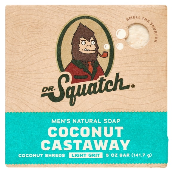 Dr. Squatch Coconut Castaway Bar Soap