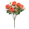 thumbnail image 2 of YAOMOBB Realistic Artificial Flowers Realistic Artificial Flower Long lasting Fake Rose Photo Prop Table Centerpiece Wedding Party No Wither No Watering, 2 of 7