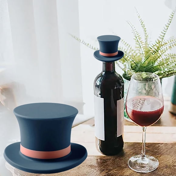 Bouchons de Bouteille de Vin Rouge et Capuchons pour Raisins Pouvant Être Utilisés pour Maintenir le Goût du Vin Rouge, Offerts en Trois Couleurs