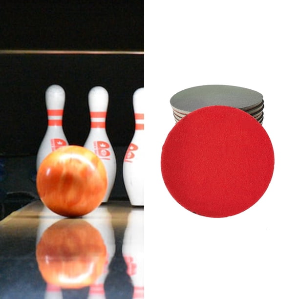 Professionele Bowlingbal Schuurkit – 6 Pads + Microvezeldoek – Herbruikbaar – Voor Onderhoud, Polijsten En Oppervlaktebewerking