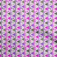 thumbnail image 1 of oneOone Cotton Flex Purple Fabric Geometric Craft Projects Decor Fabric Printed By The Yard 40 Inch Wide, 1 of 4