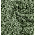 thumbnail image 1 of Soimoi Green Poly Georgette Fabric Tiger Animal Skin Print Fabric by Yard 52 Inch Wide, 1 of 6