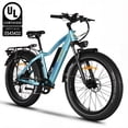 thumbnail image 1 of Oiios Quanta Electric Bike Fat Tire Ebike for Adults - 750W 45km/h - UL Certified 48V 15.6Ah Long Range - Blue - Hydraulic Brakes, 1 of 12