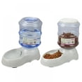 thumbnail image 2 of Self Dispensing Pet Waterer Automatic Gravity Dog Cat Food Feeder, 2 of 6