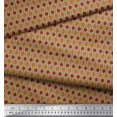 thumbnail image 2 of Soimoi polyester Crepe Fabric Artistic Floral Decor Fabric Printed Yard 42 Inch Wide, 2 of 3