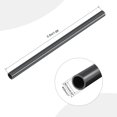 thumbnail image 2 of Uxcell Rigid Round Pipe Black High Impact for Water Pipe 0.83 x 0.98", 2 of 6