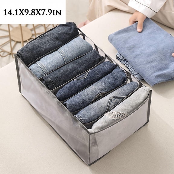 EGNMCR Closet Organizers and Storage, Storage Trunks & Bag Closet Organizer 1 Pc For Pants Shirt Underwear Drawer Closet Drawer Chest Of Drawers Closet Organizer Storage boxs