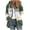 Green, variant on Meichang Womens Sherpa Fleece Lined Hoodie Jackets Zip Up Warm Winter Fluffy Fleece Coat Color Block Thermal Sweatshirt Outerwear