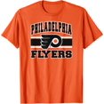 thumbnail image 1 of T-Shirt Officiel Philadelphia Flyers Rayé Orange - Noir - m, 1 of 4