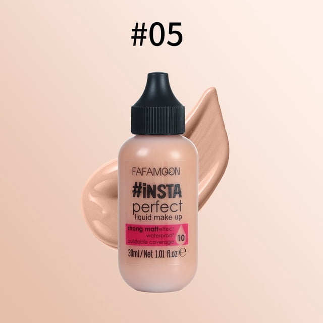WIFKLSIIPG Fond de Teint Anticernes Liquide Longue Tenue (30 ml)