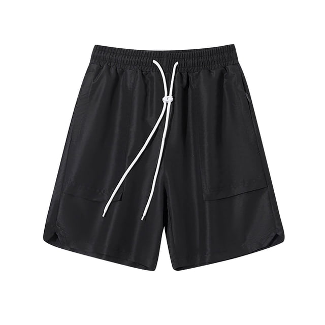 AherBiu Plus Size Mens Athletic Shorts Drawstring Quick Drying Performance Tech Loose Fitted Shorts Gym Workout Running Shorts
