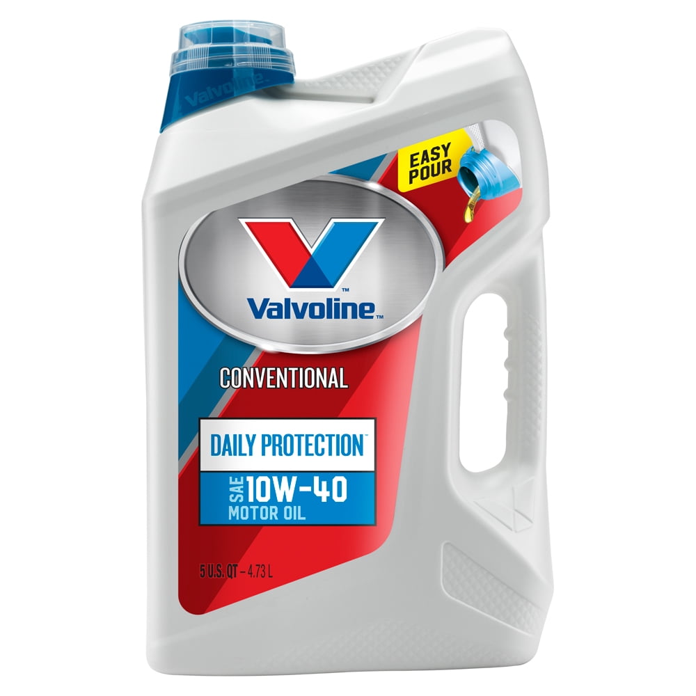 Valvoline Oil 881157 SAE 10W-40; 5 Quart Jug; Single