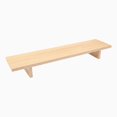 thumbnail image 1 of Desky Minimal Monitor Stand - Maple Hardwood, 1 of 10