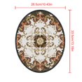 thumbnail image 3 of Coofit Toilet Lid Cover Sticker Set Waterproof Floor Sticker Toilet Seat Cover Decal, 3 of 10
