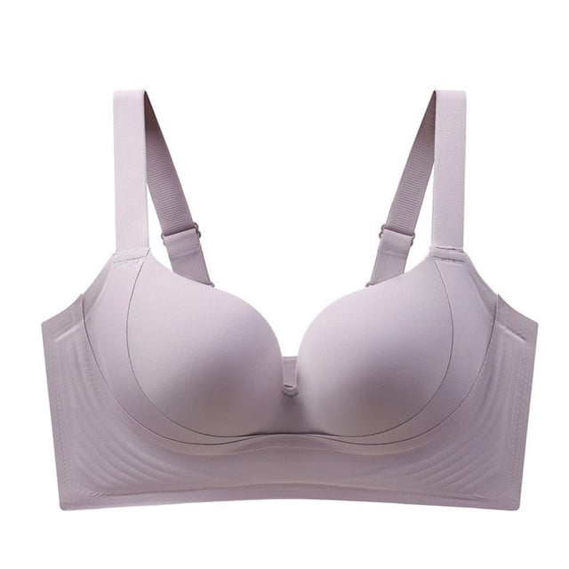 Sangle d'Épaule Confortable et Transparente Sans Fil Dos Nu Sans Mousse avec Sangles Convertibles pour Tenue Décontractée à la Maison et Coupe Décontractée